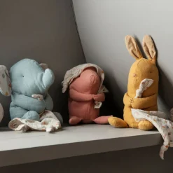 Spieluhr Schwein mit Tuch