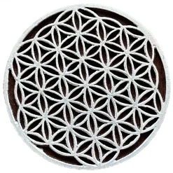 Stempel Unikat Blume des Lebens