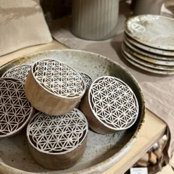 Stempel Unikat Blume des Lebens