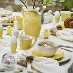 Stoffserviette Margeriten