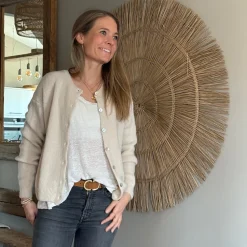 Strickjacke fein Knöpfe