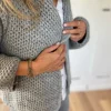 Strickjacke grob