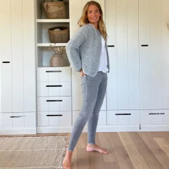 Strickjacke grob