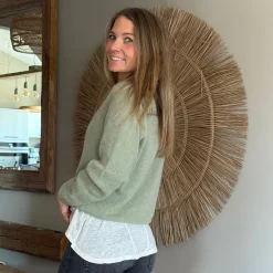 Strickjacke mit Knöpfen