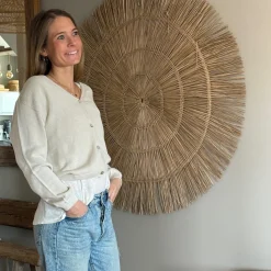 Strickjacke mit Knöpfen