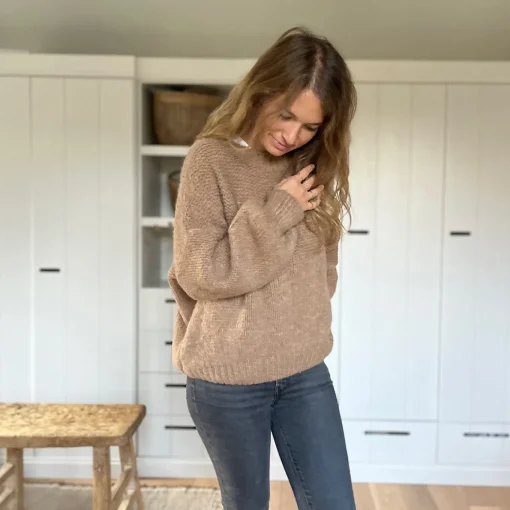 Strickpullover grob