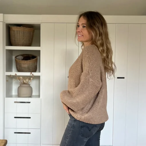 Strickpullover grob