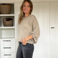 Strickpullover mit Muster