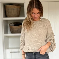 Strickpullover mit Muster