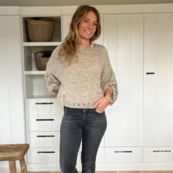 Strickpullover mit Muster