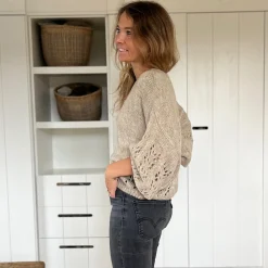 Strickpullover mit Muster
