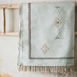 Teppich Baumwolle handgewebt