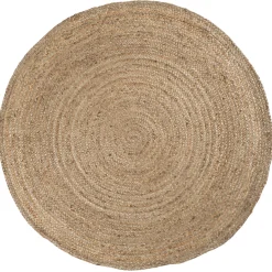 Teppich rund Jute