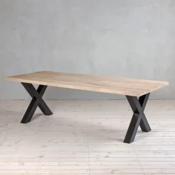 Tisch Eiche Baumkante