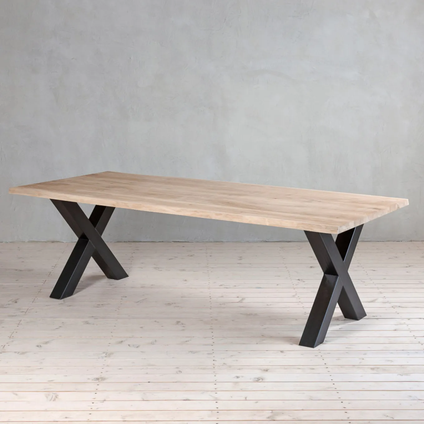 Tisch Eiche Baumkante