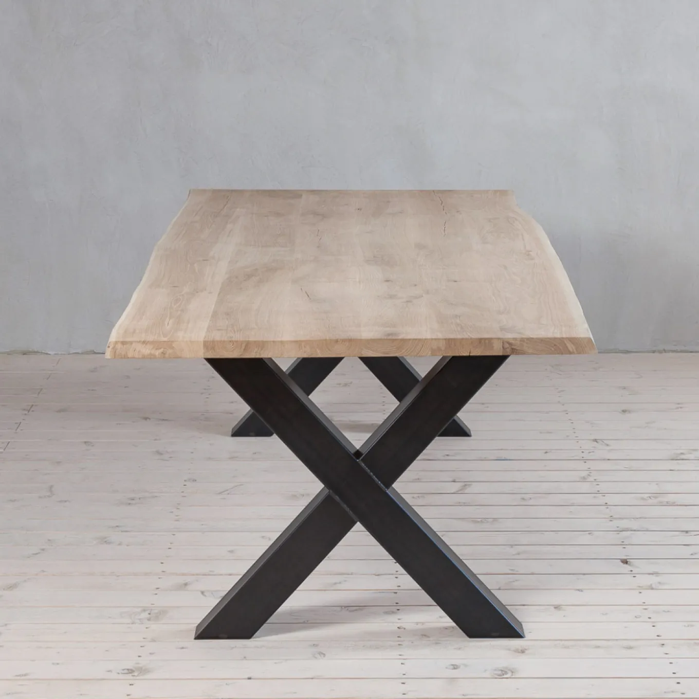 Tisch Eiche Baumkante