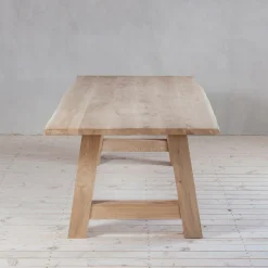 Tisch Eiche Baumkante