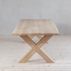 Tisch Eiche Baumkante