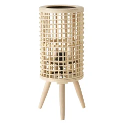 Tischlampe Rattan