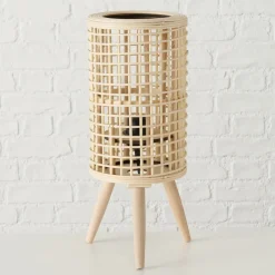 Tischlampe Rattan