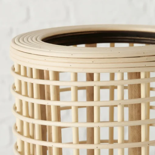 Tischlampe Rattan