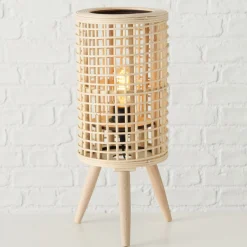 Tischlampe Rattan