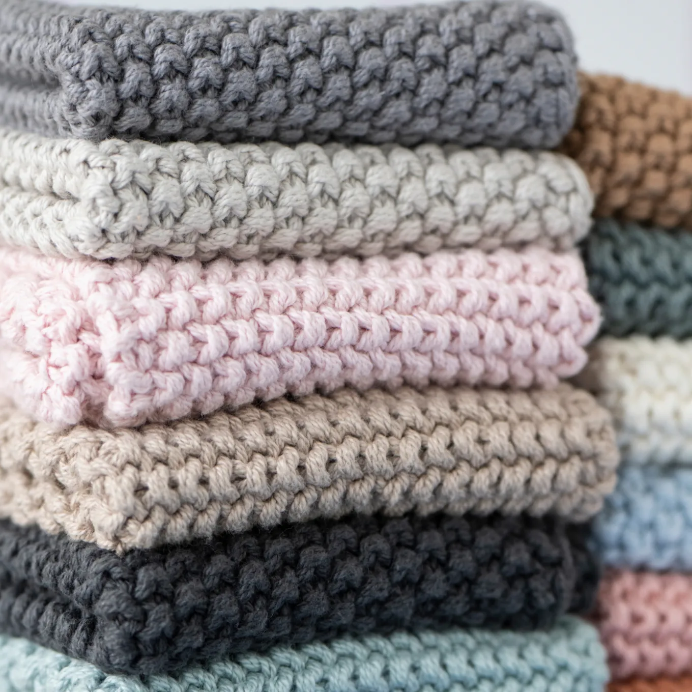 Topflappen gestrickt