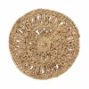 Untersetzer Jute Blume