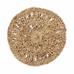 Untersetzer Jute Blume