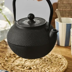 Untersetzer Jute Blume