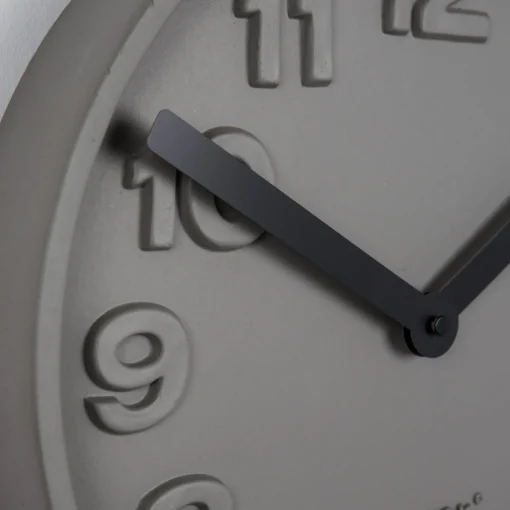 Wanduhr Beton