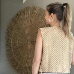 Weste mit Häkelmuster