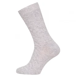 Wollsocken Zopfmuster