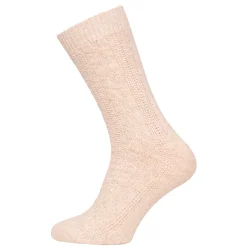 Wollsocken Zopfmuster